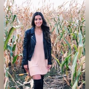 American Eagle Tan Sweater Dress